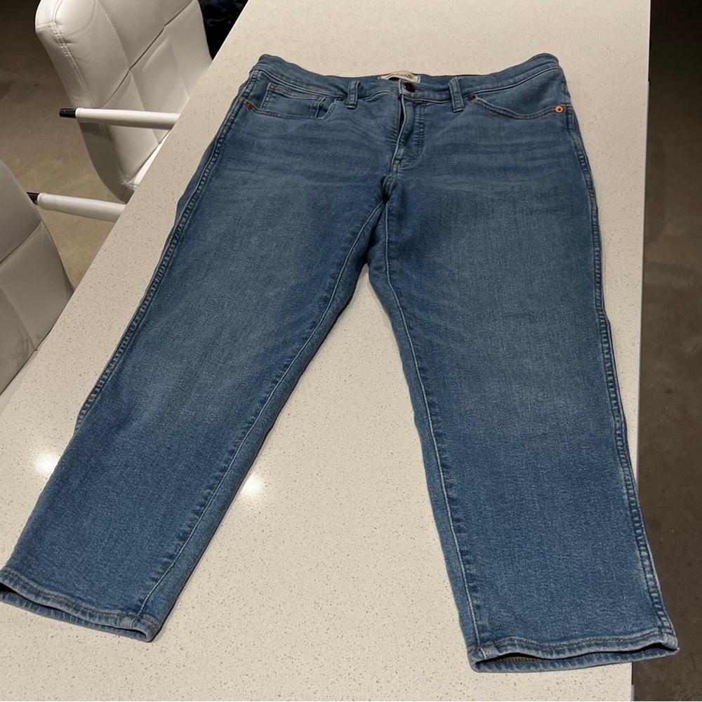 Madewell Stovepipe Pettitte Denim Jeans